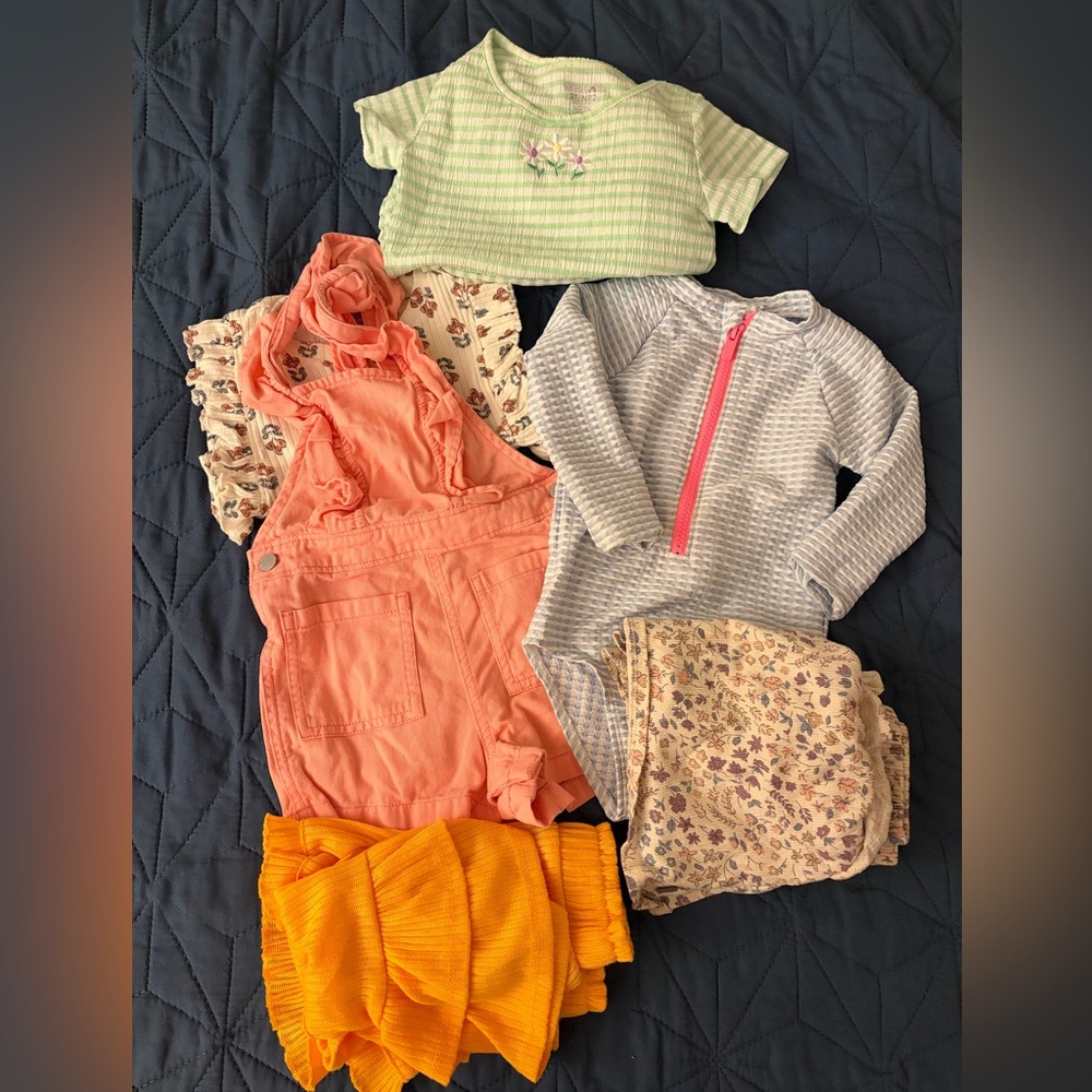 2T toddler girl summer bundle